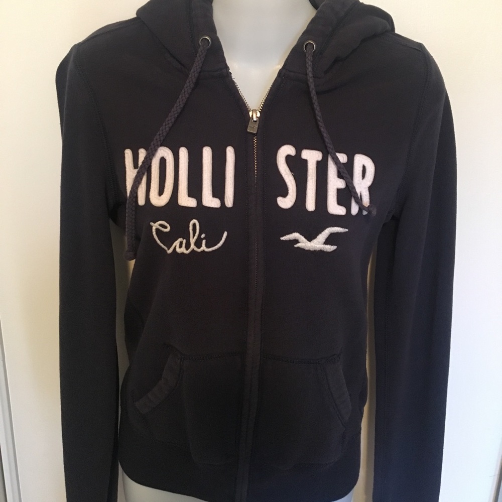 Hollister navy hoodie